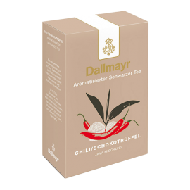 Dallmayr Chili / Chocolate Truffle - Flavored black tea, loose tea 100g