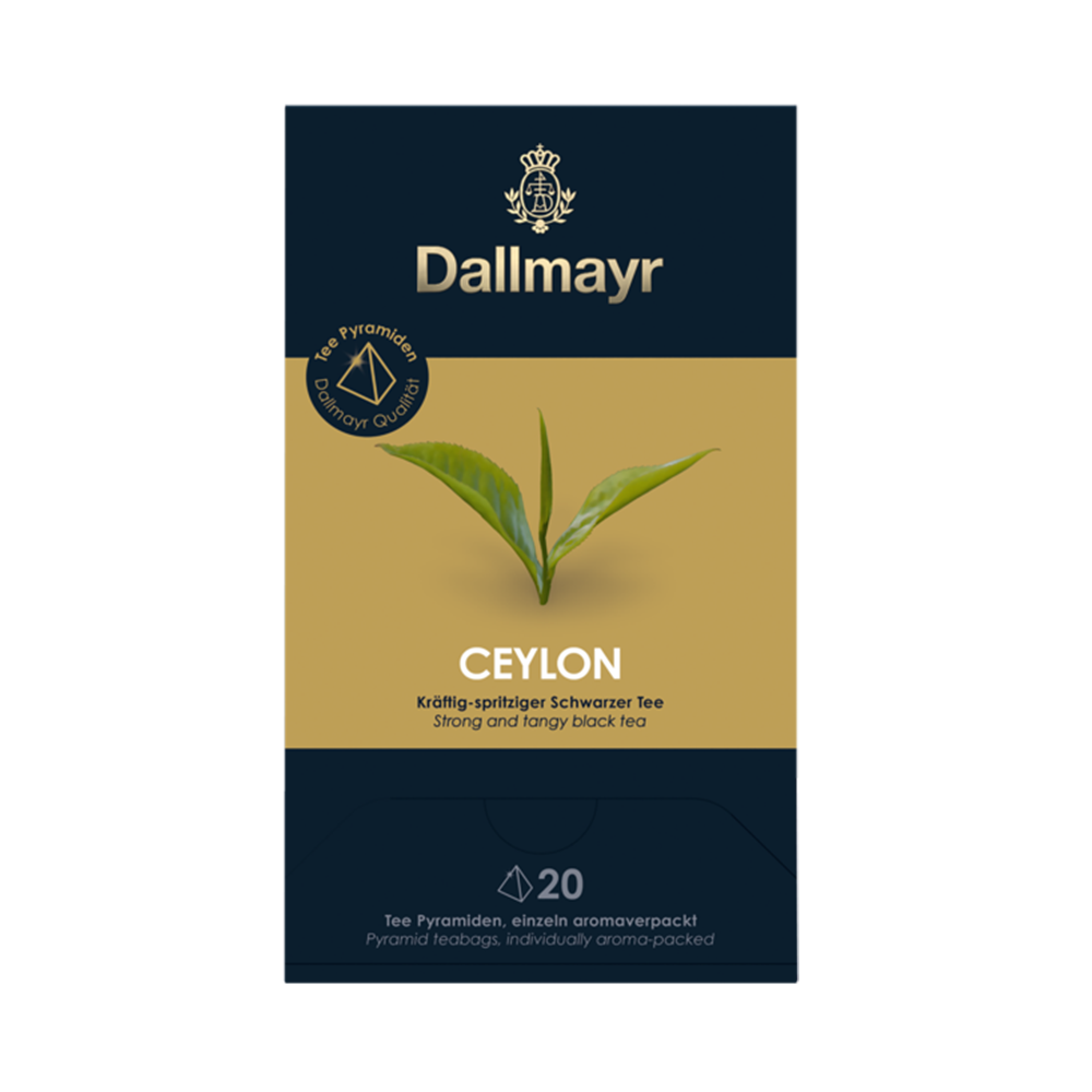 Dallmayr Ceylon, 20 Pyramiden-Teebeutel