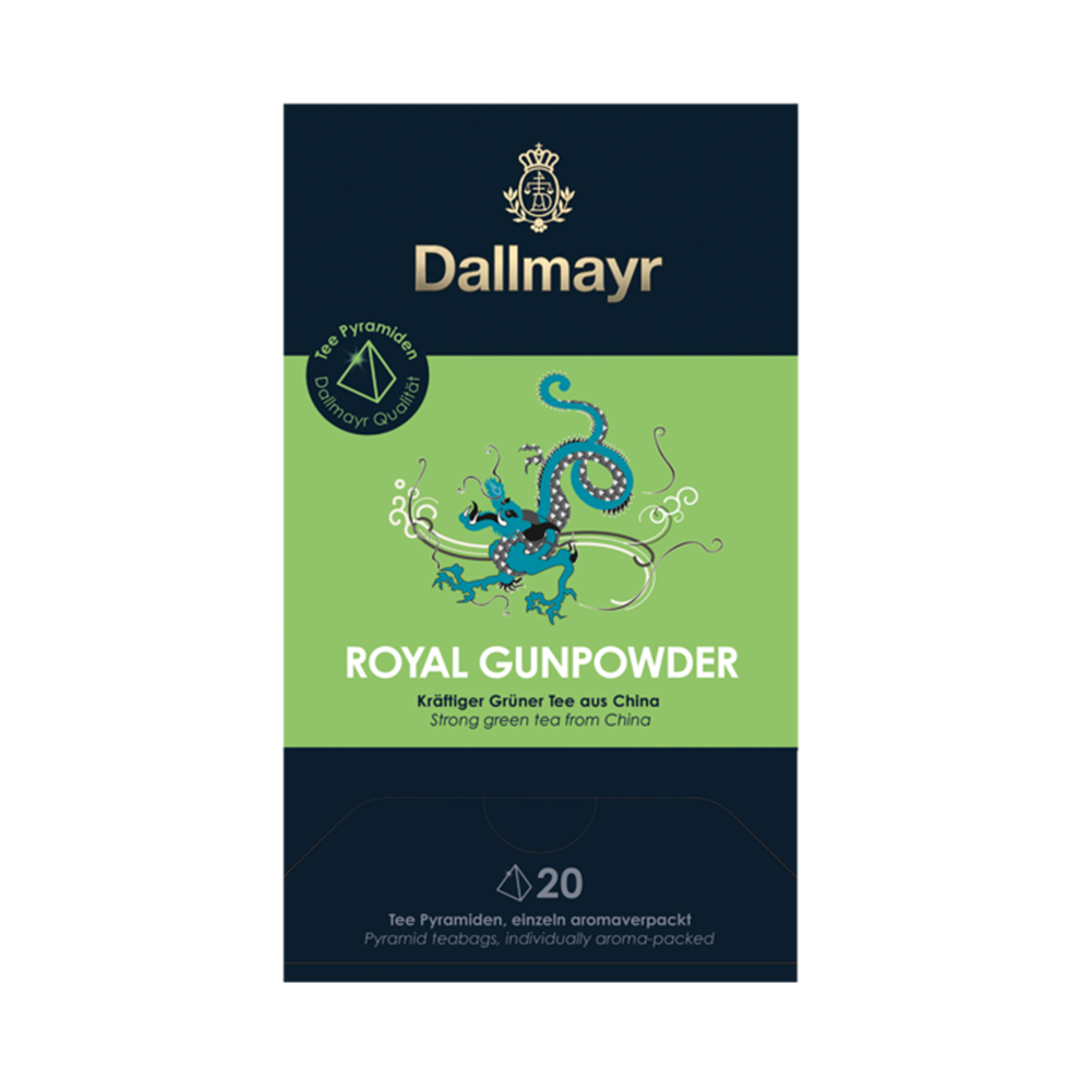 Dallmayr Royal Gunpowder, 20 Pyramidenbeutel