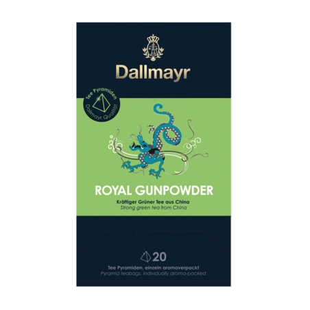 Dallmayr Royal Gunpowder, 20 pyramid bags
