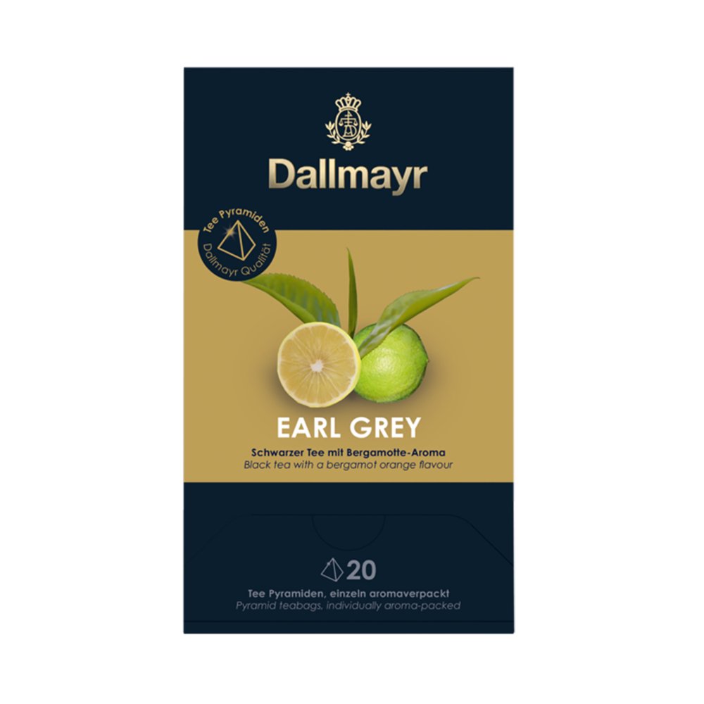 Dallmayr Earl Gray, 20 Pyramidenbeutel