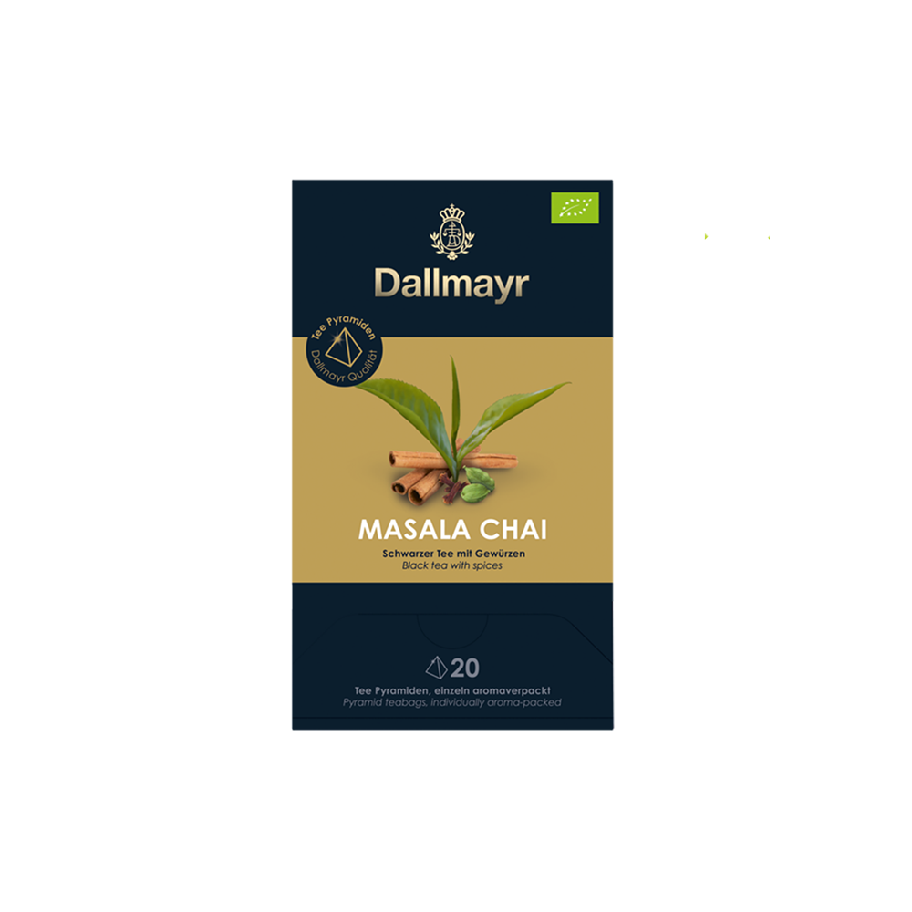 Dallmayr Bio Masala Chai, 20 Pyramidenbeutel
