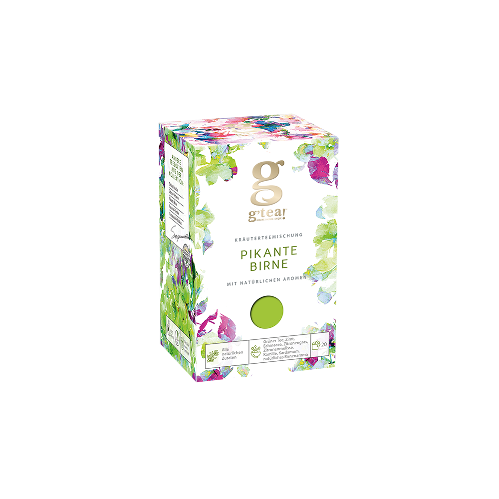 g'tea! Spicy pear, 20 tea bags