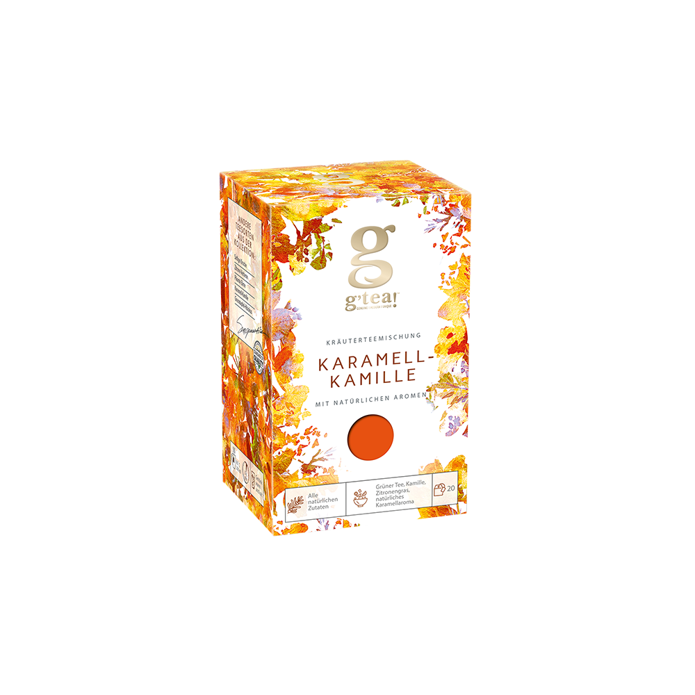 G'tea! Karamell-Kamille, 20 Teebeutel