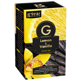 G'tea! Gourmet Zitronen- & Vanille-Grüntee 35 g
