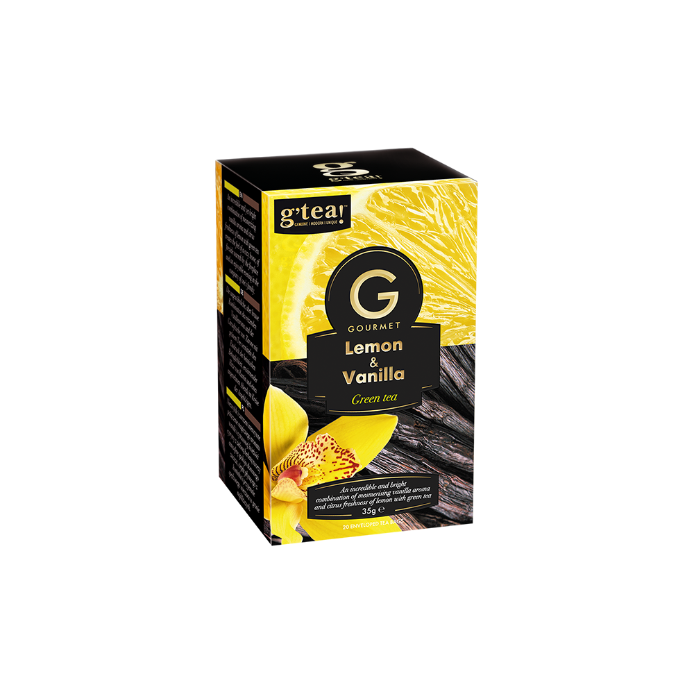 G'tea! Gourmet Zitronen- & Vanille-Grüntee 35 g