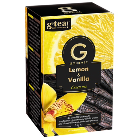 G'tea! Gourmet Zitronen- & Vanille-Grüntee 35 g