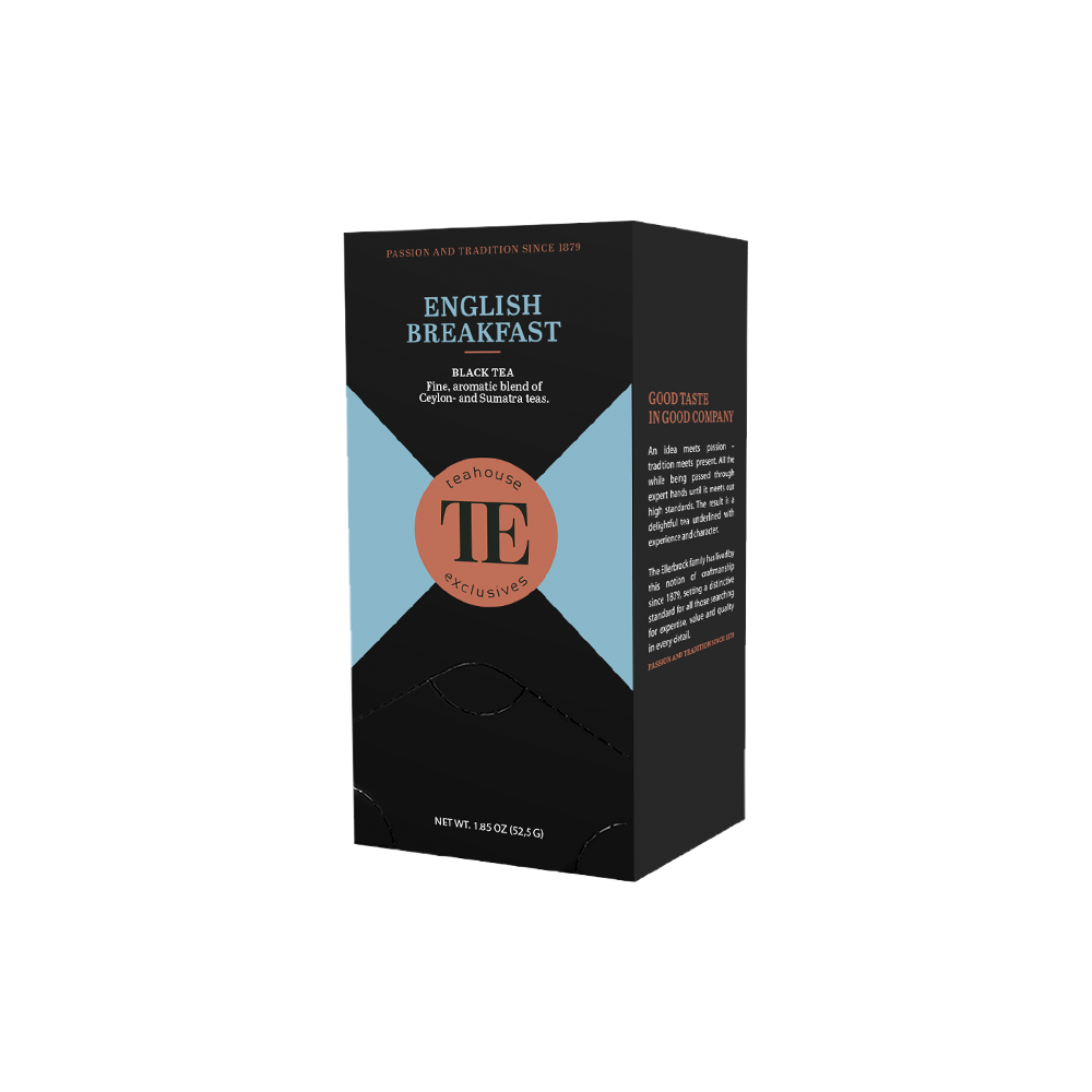 Teehaus Exklusiv Tee Englisches Frühstück 20 Gourmet-Teebeutel