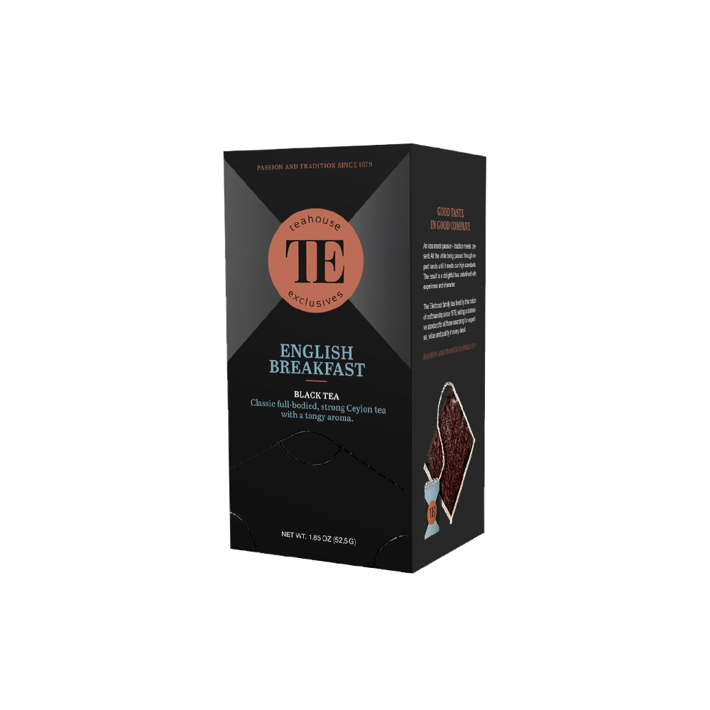 Teahouse exclusive TE Englisches Frühstück 15 luxuriöse Teebeutel