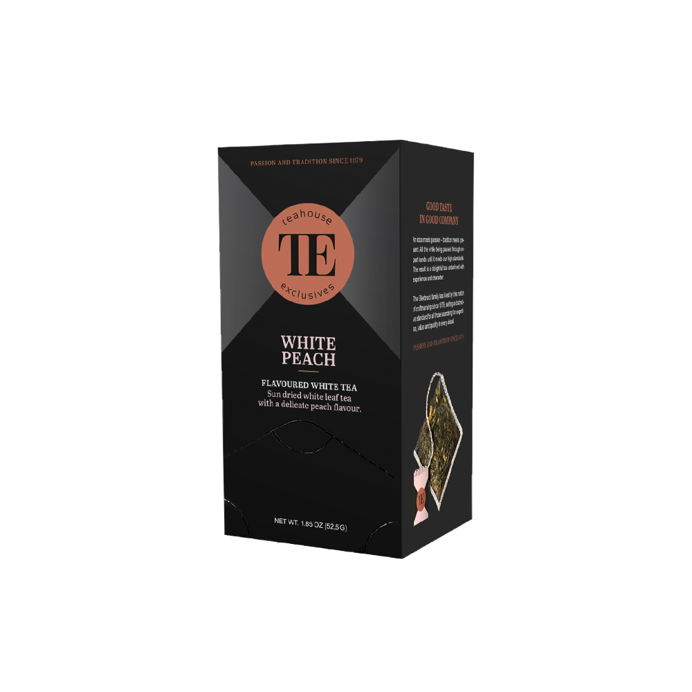 teahouse exclusive TE White Peach 15 Luxury Tea Bag