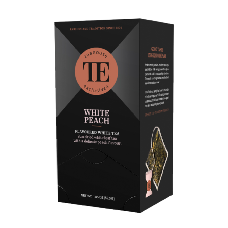 teahouse exclusive TE White Peach 15 Luxury Tea Bag