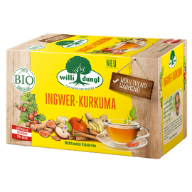 Willi Dungl Bio-Ingwer-Kurkuma 20 Doppelkammerbeutel