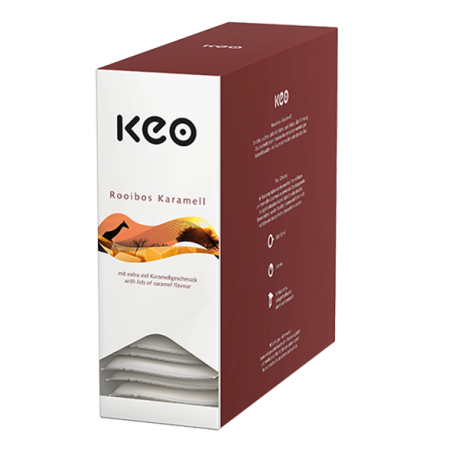 Keo Teachamp envelope Rooibos caramel 15 teachamp