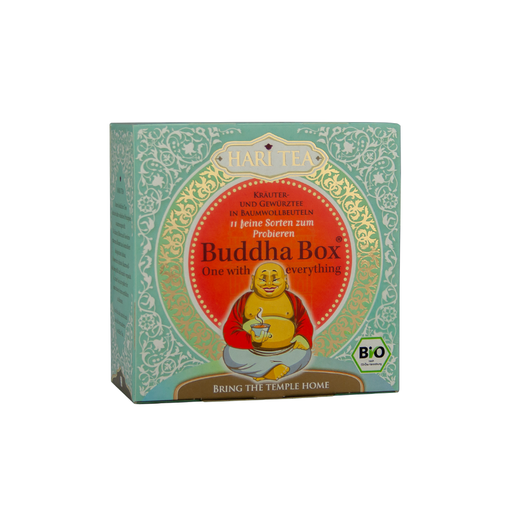 Hari Tea Bio Buddha-Box 11 Baumwollbeutel