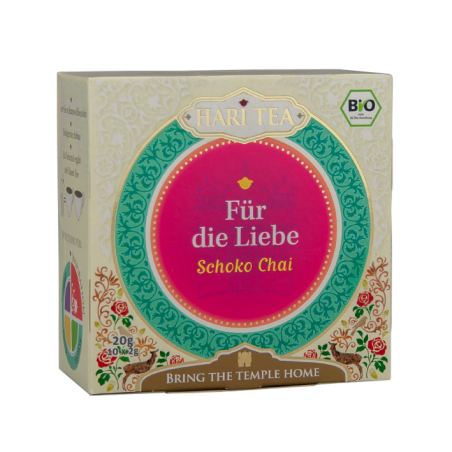 Hari Tea Bio Schokoladen-Chai 10 Baumwoll-Teebeutel