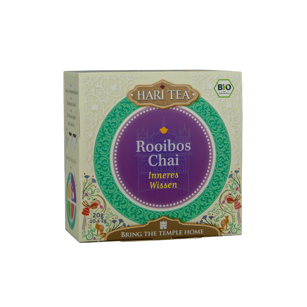 Hari Tea Bio Rooibos-Chai, 10 Baumwoll-Teebeutel