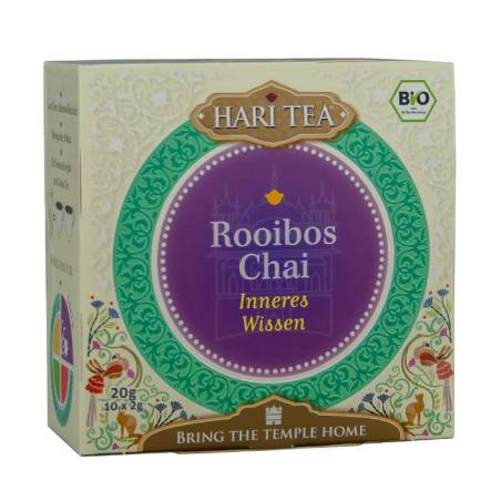 Hari Tea Bio Rooibos-Chai, 10 Baumwoll-Teebeutel