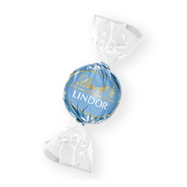 Lindt Lindor Milk chocolate with white filling 200 g / 16 pralines