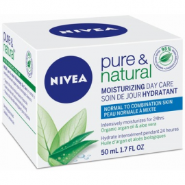 Nivea Pure & Natural Feuchtigkeitsspendende Tagespflege 50 ml / 1,6 fl oz