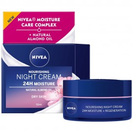 Nivea Nouirishing Night Cream for Dry to Sensitive Skin 50 ml