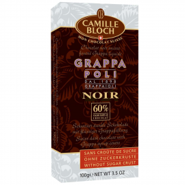 Camille Bloch Grappa Poli Noir 60% 100 g / 3.5 oz