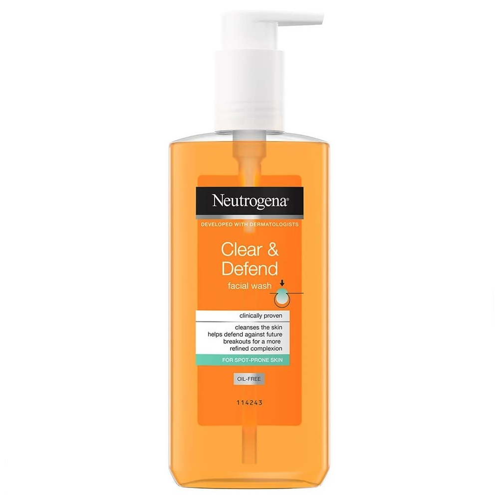 NEUTROGENA Clear & Defend Gesichtsreiniger 200 ml / 6,8 fl oz
