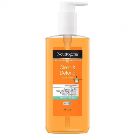 NEUTROGENA Clear & Defend Gesichtsreiniger 200 ml / 6,8 fl oz