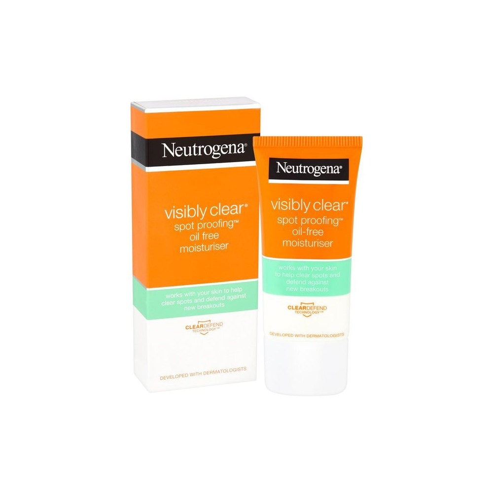 NEUTROGENA sichtbar klare, pickelvorbeugende, ölfreie Feuchtigkeitscreme 50 ml / 1,6 fl oz