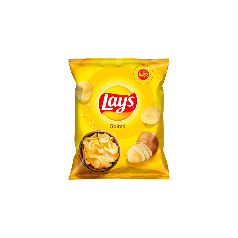 Lay's Fried salted potato chips 265g