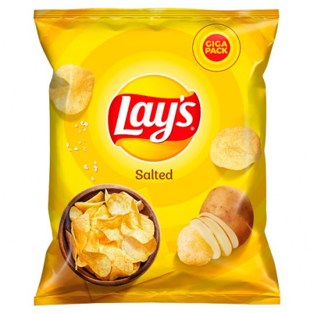 Lay's Fried salted potato chips 265g