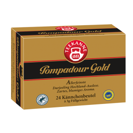 Teekanne Pompadour Gold