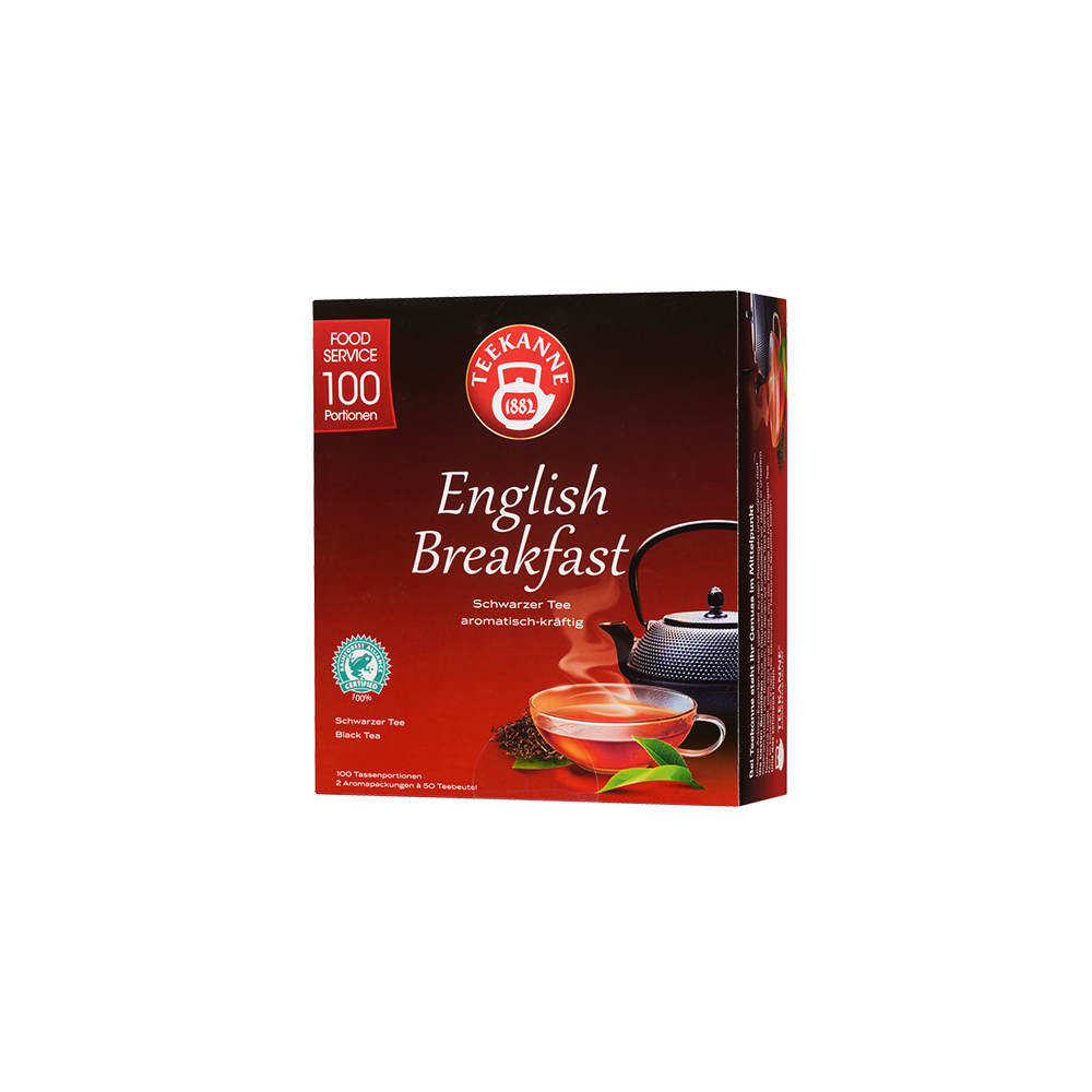 Teekanne English Breakfast 100 Teebeutel (MHD 06/2025)