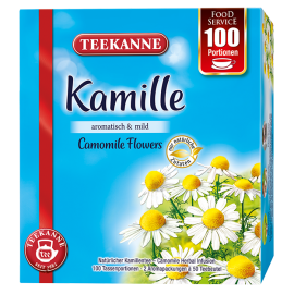 Teekanne Kamille 100 Beutel