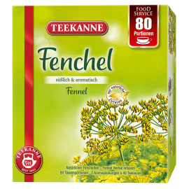 Teekanne Fenchel 80 Teebeutel