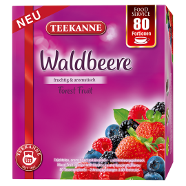 Teekanne Wilde Beeren 80 Teebeutel