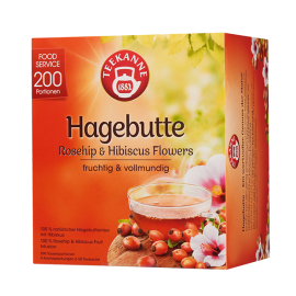 Teekanne Hagebutte 200 Beutel