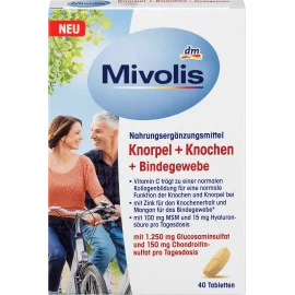 Mivolis Cartilage + bone + connective tissue, capsules, 40 pcs., 66 g