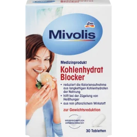 Mivolis Carbohydrate Blocker, 30 pcs