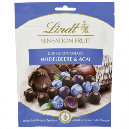 Lindt Sensation Fruit Dark Chocolate Blueberry Acai 150 g