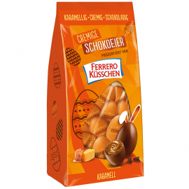 Ferrero Kisses Creamy Chocolate Eggs Caramel 100g