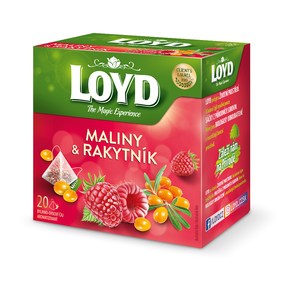 Loyd Himbeeren & Sanddorn 20 Teebeutel