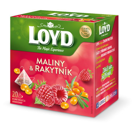 Loyd Himbeeren & Sanddorn 20 Teebeutel