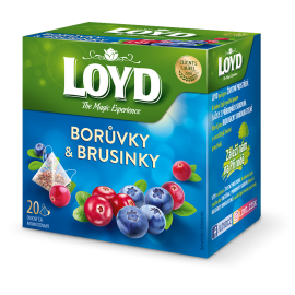 Loyd Blueberries & Cranberries 20 tea bags