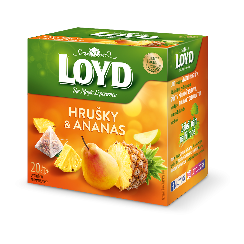 Loyd Pear and Pineapple 20 tea bags