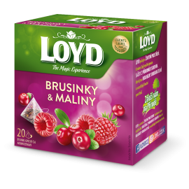 Loyd Cranberries und Himbeeren 20 Teebeutel