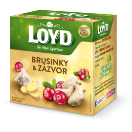 LOYD CRANBERRIES MIT INGWER 20 Teebeutel