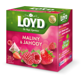 Loyd Raspberries & Strawberries 20 tea bags