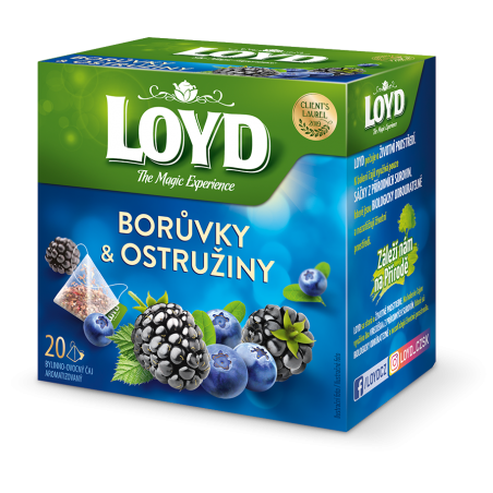 Loyd Blaubeeren und Brombeeren 20 Teebeutel