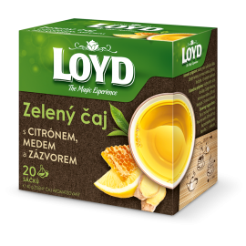LOYD Grüner Tee mit Zitrone 20 Teebeutel