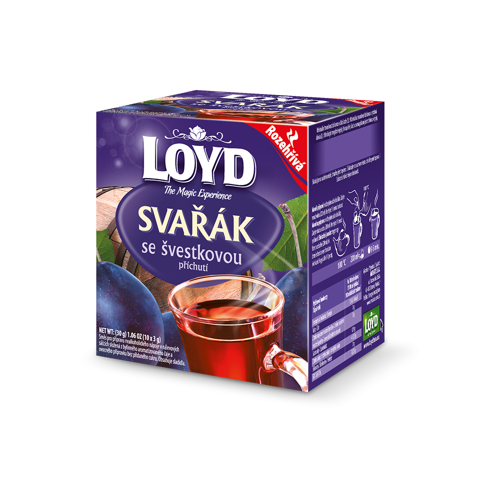 LOYD Mulled Wine with Plum 10 tea bags